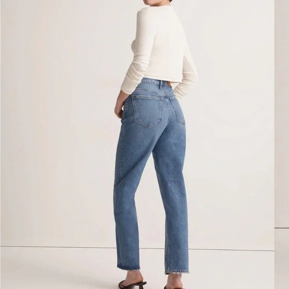 Madewell Vintage Straight Jean Earlwood Wash High Rise Size 26 - Picture 9 of 9
